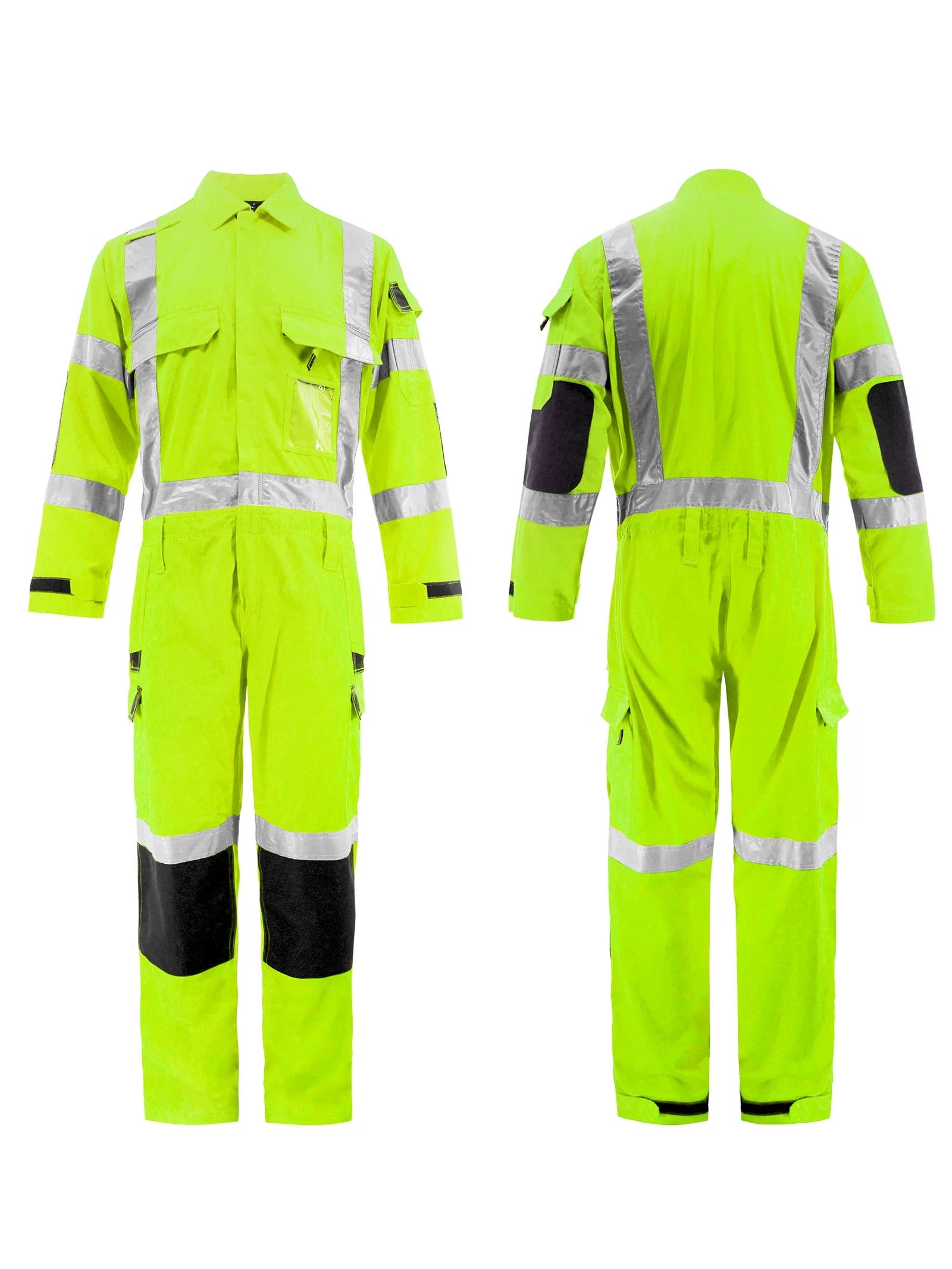 Custom durable cargo work overalls, factory wholesale mechanic industrial safety coverall work uniform
