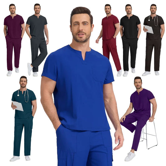 Custom high quality medical uniform for hospital and clinic staff, factory direct wholesale