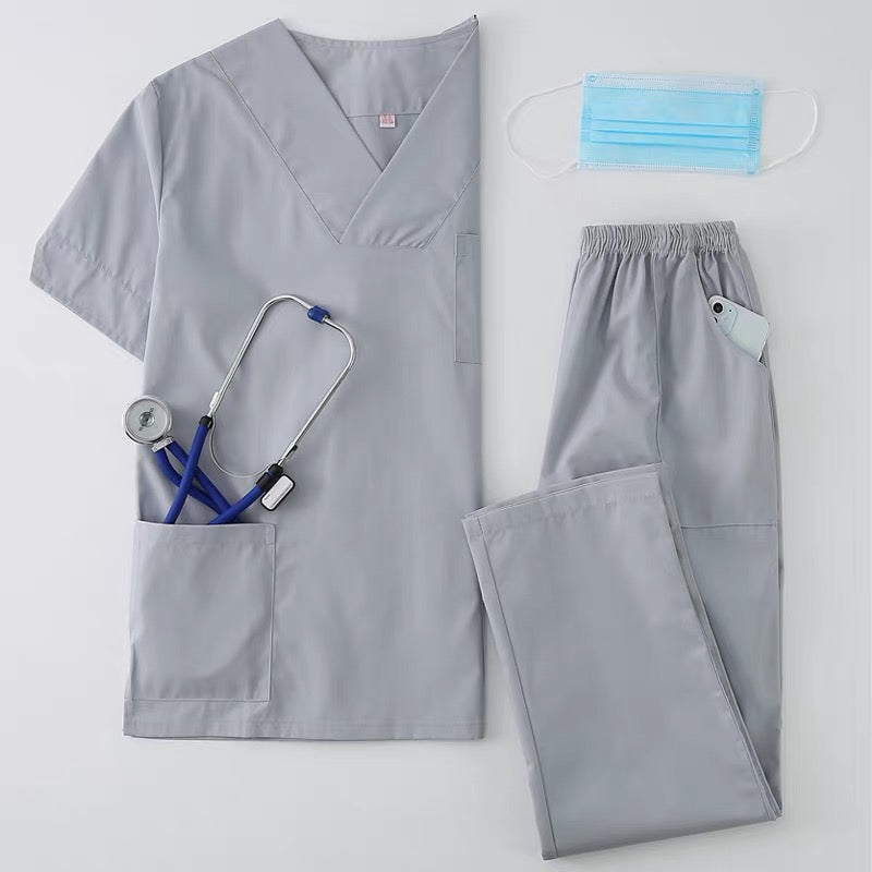 Multi Color Custom Medical Scrub Suits Bulk Wholesale Nurse Doctor Work Uniform