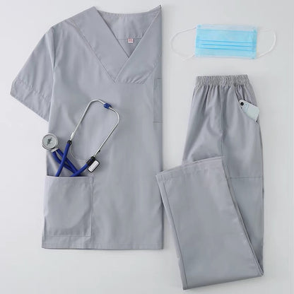 Multi Color Custom Medical Scrub Suits Bulk Wholesale Nurse Doctor Work Uniform